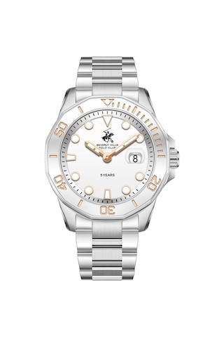 Beverly Hills Polo Club Bp3878x.330 Erkek Kol Saati Beyaz