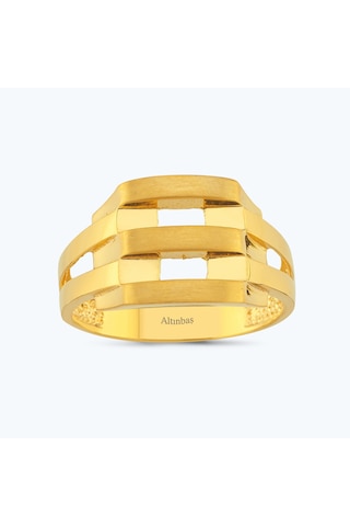 Altınbaş 22 Ayar Altın Yüzük Byz0092-24815 Çok Renkli