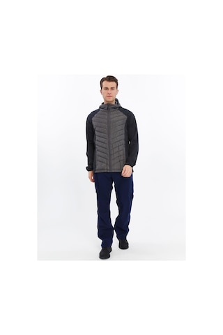 Mapamyumco Erkek Hybrid Ceket - Füme