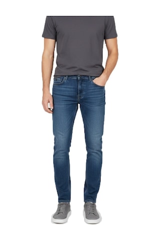Twister Jeans Twister Panama 783-01 Mavi Düşük Bel Dar Paça Erkek Jeans Pantolon