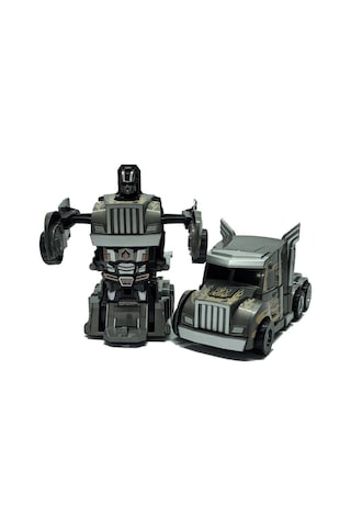 Transformer Tarzı Tıra Dönüşen 14 Cm Optimus Prime Robot Olan Tır Renkli