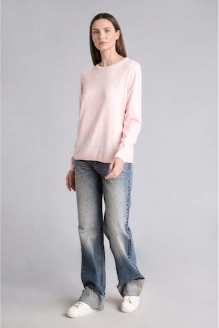 Defacto Regular Fıt Bisiklet Yaka Triko Pembe Kazak F4084ax26wnpn130 Pembe-pn130