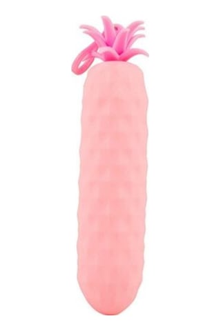 Ananas Silikon Kalem Kutu Pembe