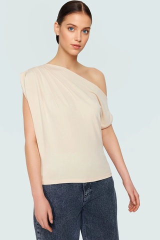Frm Regular Kalıp Polyester Bluz Yazlık Şıklık Seçkin Malzeme Taş
