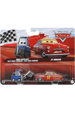 Disney Cars Ikili Karakter Araçlar Double Clutch Daley-jet Robinson Dxv99 / Htx17 Çok Renkli