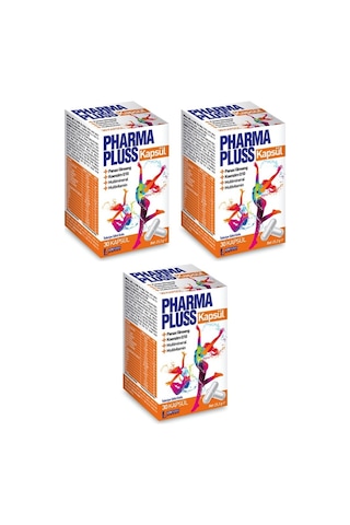 Ledapharma Pharmapluss 3 x 30 Kapsül Ledapharma Pharmapluss 3 x 30 Kapsül