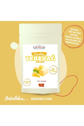Gevgelia Bitolska Tereyağ Bulyon 50 G