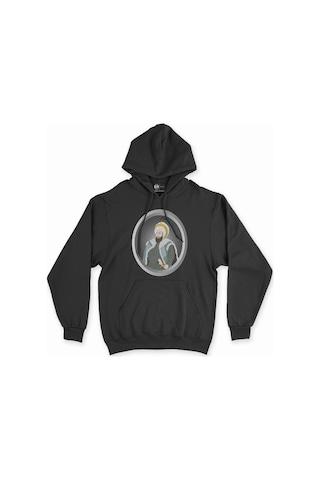 Cix Fatih Sultan Mehmet Siyah Kapşonlu Sweatshirt Hoodie SIYAH