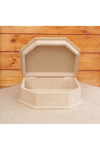 Ham Ahşap Kutu 8 x 24 x 18.5 CM