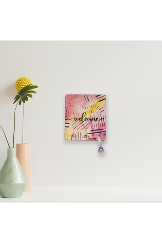 Anadoliamağazacılık Welcome Suluboya Dekoratif Askılık Diğer
