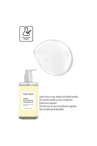 Maruderm Gentle Moisturizing Yağ Bazlı Yüz ve Vücut Temizleme Yağı 200 ML