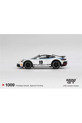 Mini Gt 1009 Porsche 911 Dakar Rally 1974 1/64 Model Araba
