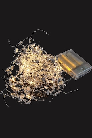 Saçaklı 3 3 Metre Yıldız Boncuklu Dekor Led Usb Ev, Oda Ve Organizasyon Dekoru Hakkında Ürün Renkli