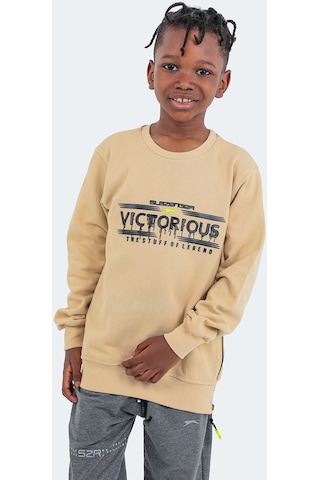 Slazenger DUNA IN Çocuk Bej Sweatshirt