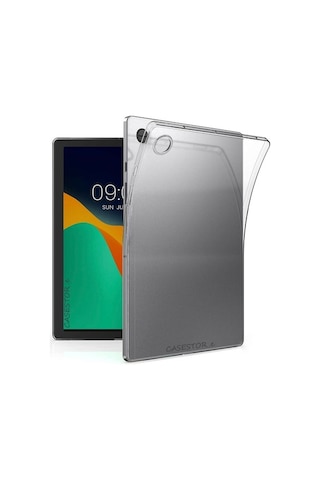 Samsung Uyumlu Galaxy Tab A8 10.5 X200 Kılıf Şeffaf Korumalı Lüx Silikon