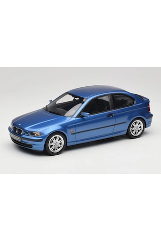 1:18 Otto 2002 Bmw E46 318 Ti Compact Estoril Blue
