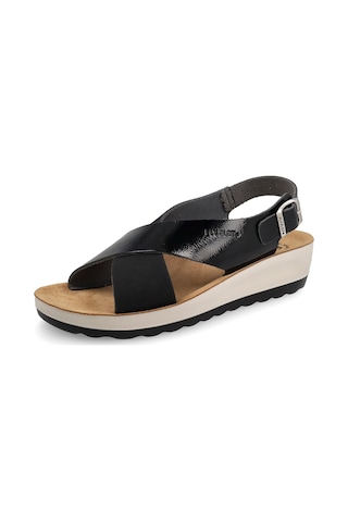 Sandalet Kadın 42 G61 3c Fly Flot Synthetıc Sandal Black Siyah