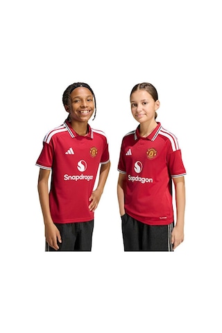 Adidas Manchester United 26/27 İç Saha Forması Çocuk Futbol Forması Kc4796 Kırmızı