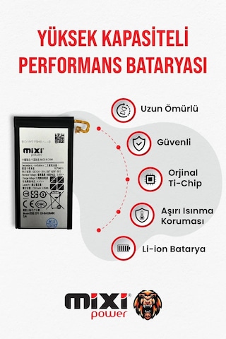 Samsung Galaxy A3 2017 Uyumlu Tam Kapasite Batarya