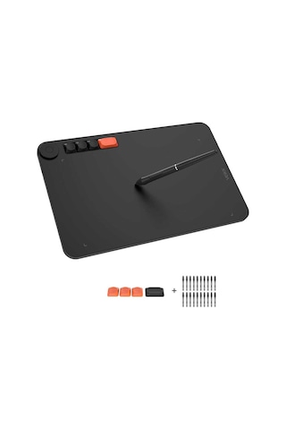 Veikk VO1060 10x6" 5 Kısayol Tuşlu Sağ/Sol El Uyumlu Grafik Tablet+Kalem