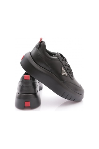 Dgn 19551 Erkek Casual Ayakkabi Siyah Antik