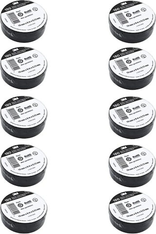 3M  Temflex  Elektrik Bandı İzole Bant 100 Adet