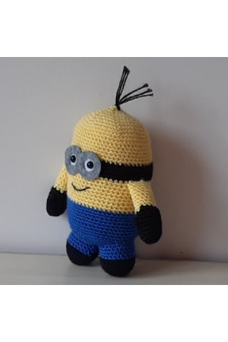 Amigurumi Oyuncak Minions 20 CM