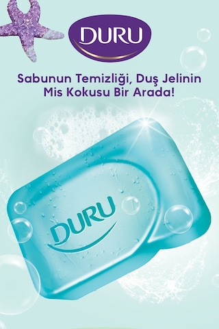 Duru Fresh Duş Sabunu Okyanus Tazeliği 4 x 150 G 16'lı