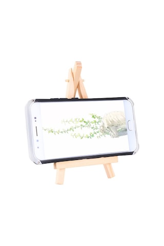 Singree Ahşap Masa Eseli - Ayarlanabilir, Telefon Ve Resim İçin Uygun, 18x24 Cm, 3-ayaklı Sanat Atölyesi Tutucu Diğer