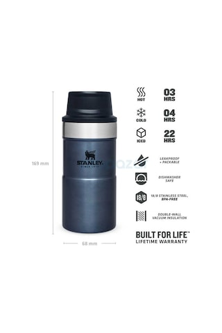 Stanley Klasik Trigger-Action Termos Bardak Lacivert 0.25 Lt
