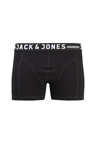 Jack & Jones 3'Lü Boxer Paketi 12147591 Black Siyah