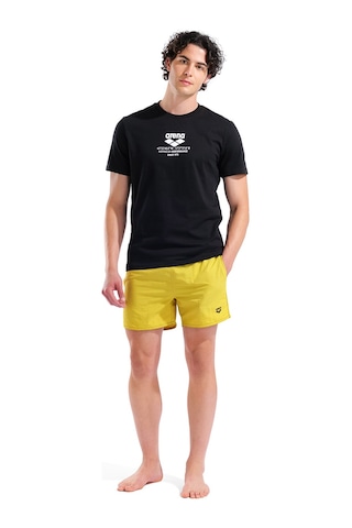 Arena Graphic Erkek Siyah Günlük Stil T-shirt 010999500