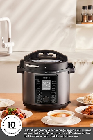 Karaca Cooker Elektrikli Düdüklü Basınçlı Pişirici