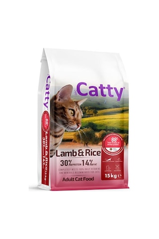 Catty Kuzulu Ve Pirinçli Yetişkin Kedi Maması 15 Kg