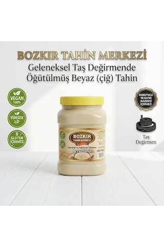 Bozkır Tahin Merkezi Doğal Taş Değirmen Beyaz Tahin 935 G