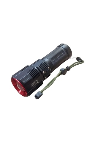 Everton Rt-s313 30w Zoomlu Profesyonel El Feneri - Güçlü Aydınlatma Ve Dayanıklılık-9850 Siyah