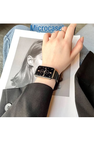 Huawei Watch Fit 2 için Mıknatıslı Metal Kordon Kayış - KY57
