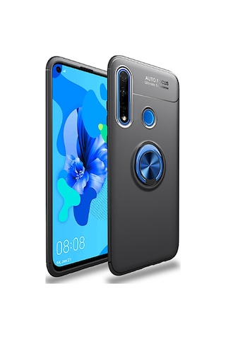Huawei P40 Lite E Kilif Yüzüklü Magnetli Ravel Case 406652826