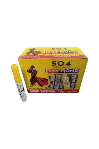Baybond Süper Japon Yapıştırıcı 1.5 Gr. 3 Adet