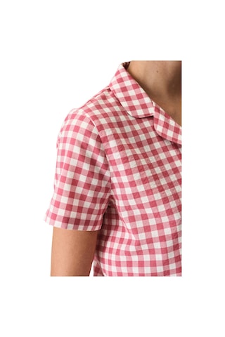 Penti Gül Kurusu Pink Gingham Gömlek Şortlu Pijama Takımı