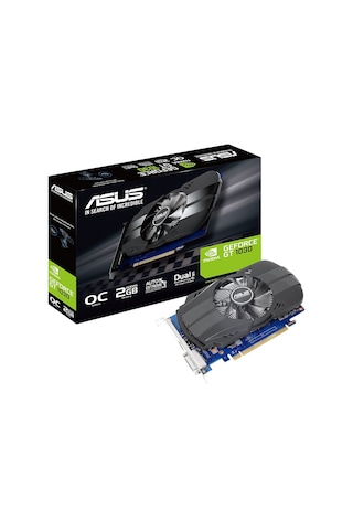 Asus NVIDIA GeForce GT 1030 Phoenix PH-GT1030-O2G 64 Bit GDDR5 2 GB Ekran Kartı