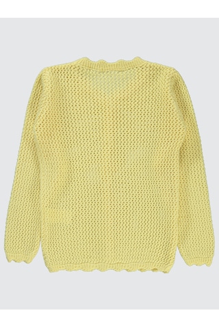 Civil Girls Kız Çocuk Hırka 6-9 Yaş Sarı Sarı