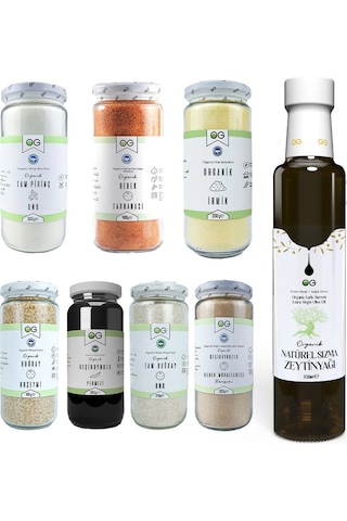 OG natural Organik Sertifikalı Bebek Ek Gıda Hazırlama Seti Ultra +8 Ay