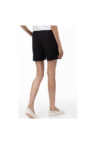 Lacoste Women's Reguler Fit Shorts Kadın Yandan Fermuarlı Şort Koyu Lacivert
