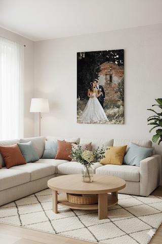 Kişiye Özel Fotoğraflı Kanvas Tablo