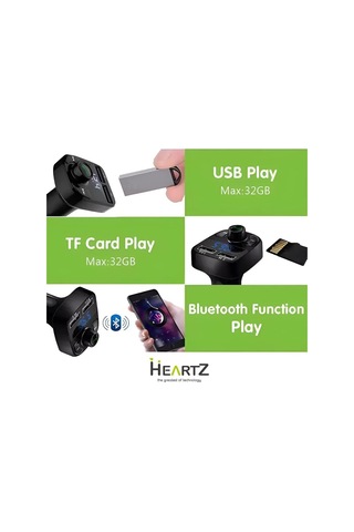 Lexroo Fm Transmitter Modulator Araç Fast Quıck Charge Hızlı Şarj Flash Bellek Micro Sd Mp3 Player