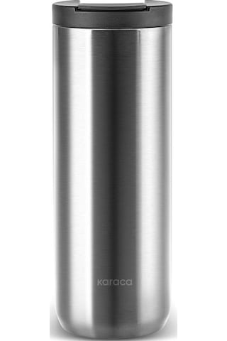 Karaca Anton Çelik Sızdırmaz Termos 480 Ml Siyah Gri