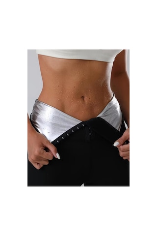 Fit Women Agraflı Tayt 4409 Siyah