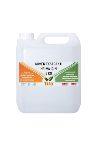 Çöven Ekstraktı Özütü Helva için Çöven Suyu 5 KG
