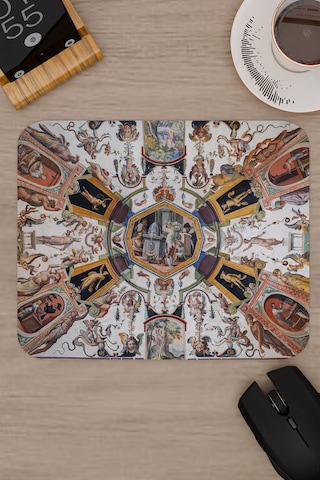 Ortaçağ Sanat Kaymaz Dikişli Kauçuk Oyuncu Mousepad V3 - 22x18 Gaming Mouse Pad Fare Altlığı